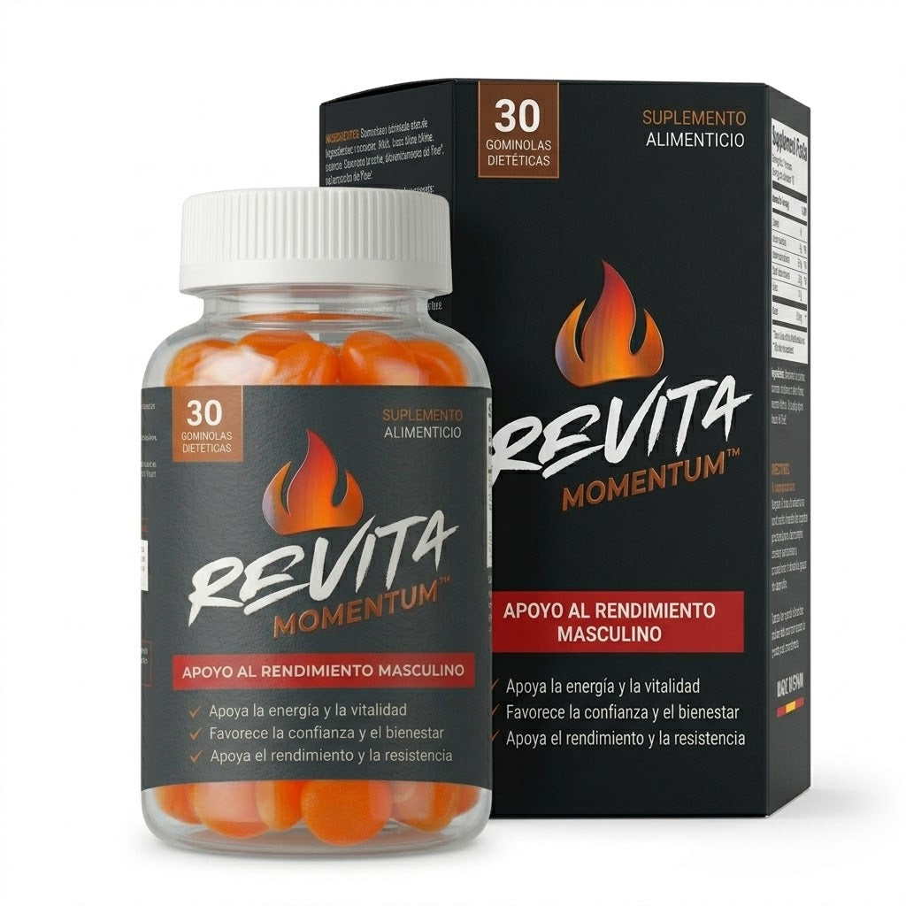REVITA MOMENTUM™ – Gominolas de Vitalidad Masculina